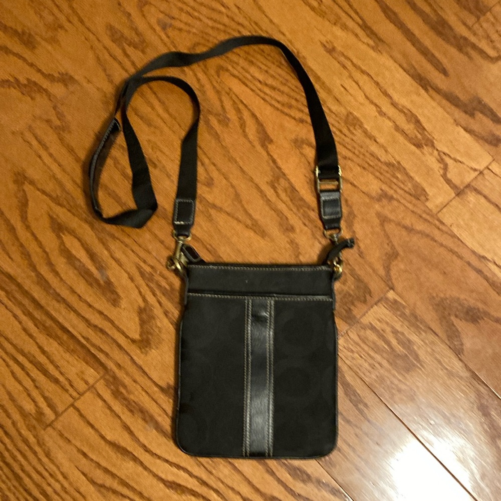 Coach black purse